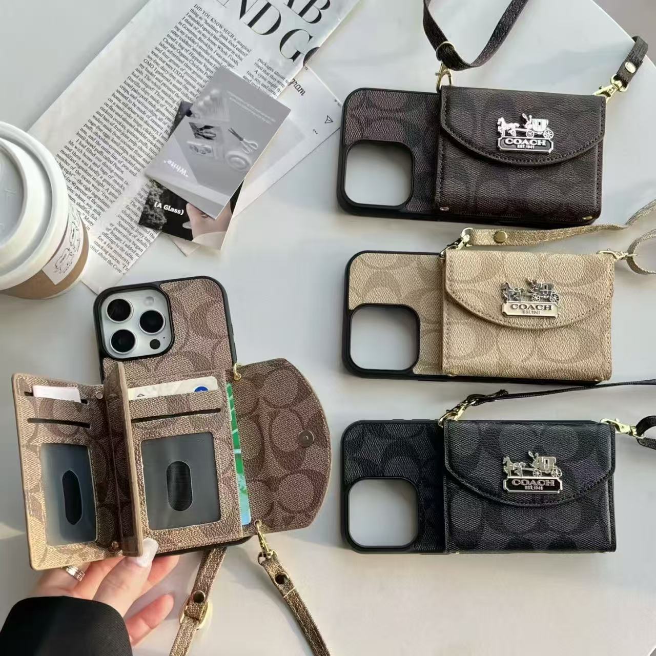 2026 New Crossbody Card Holder Phone Case