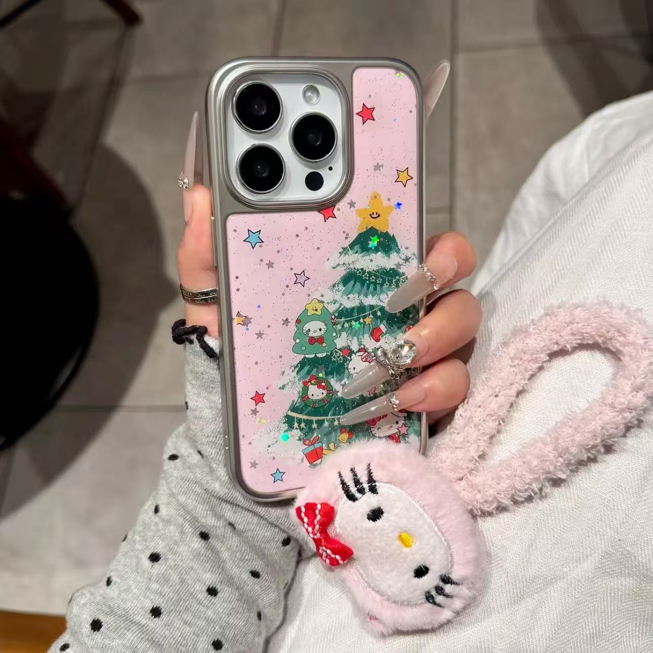 Christmas Kitty phone case