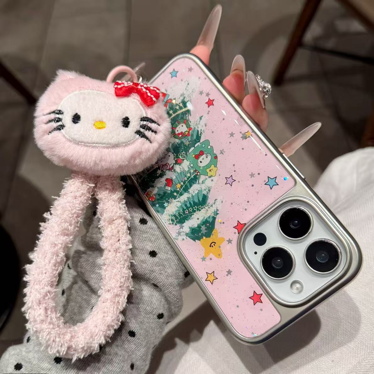Christmas Kitty phone case