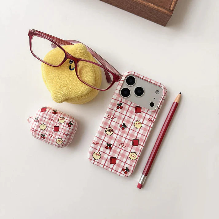 Second Morning Glasses Checked Case