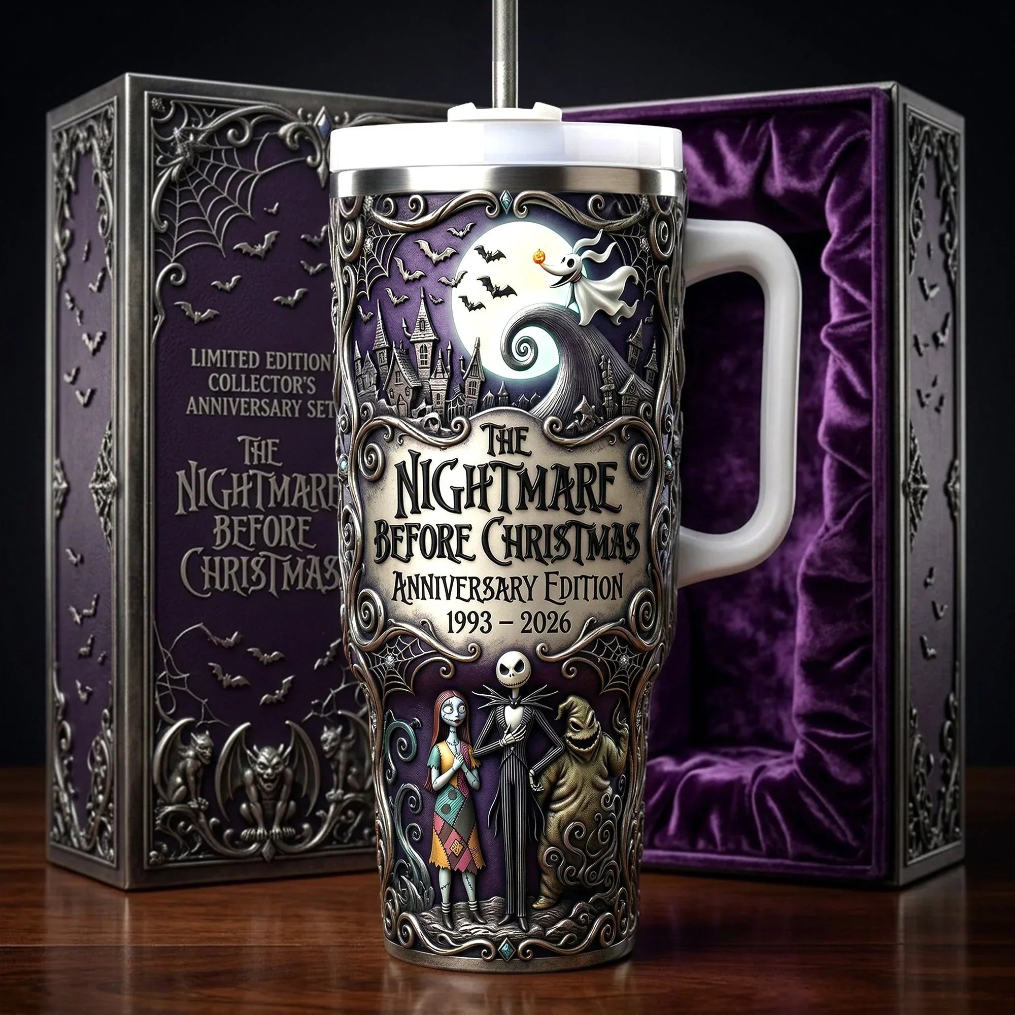 "The Nightmare Before Christmas" 33rd Anniversary Tumbler